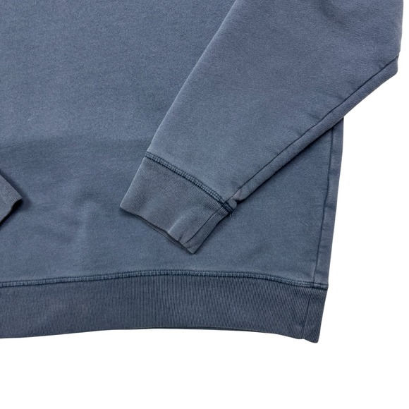 All Saints Opposition Crewneck Pullover Sweatshirt Adult Size S Charcoal Blue - Picture 6 of 13